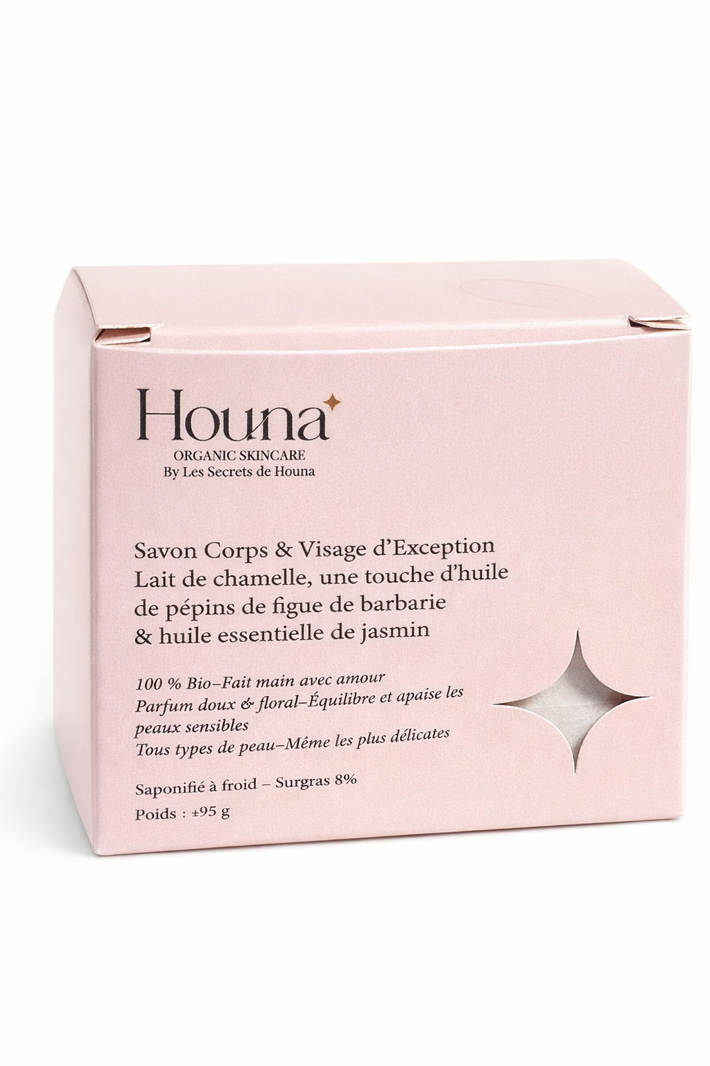 Savon au Lait de Chamelle Parfumé au Jasmin