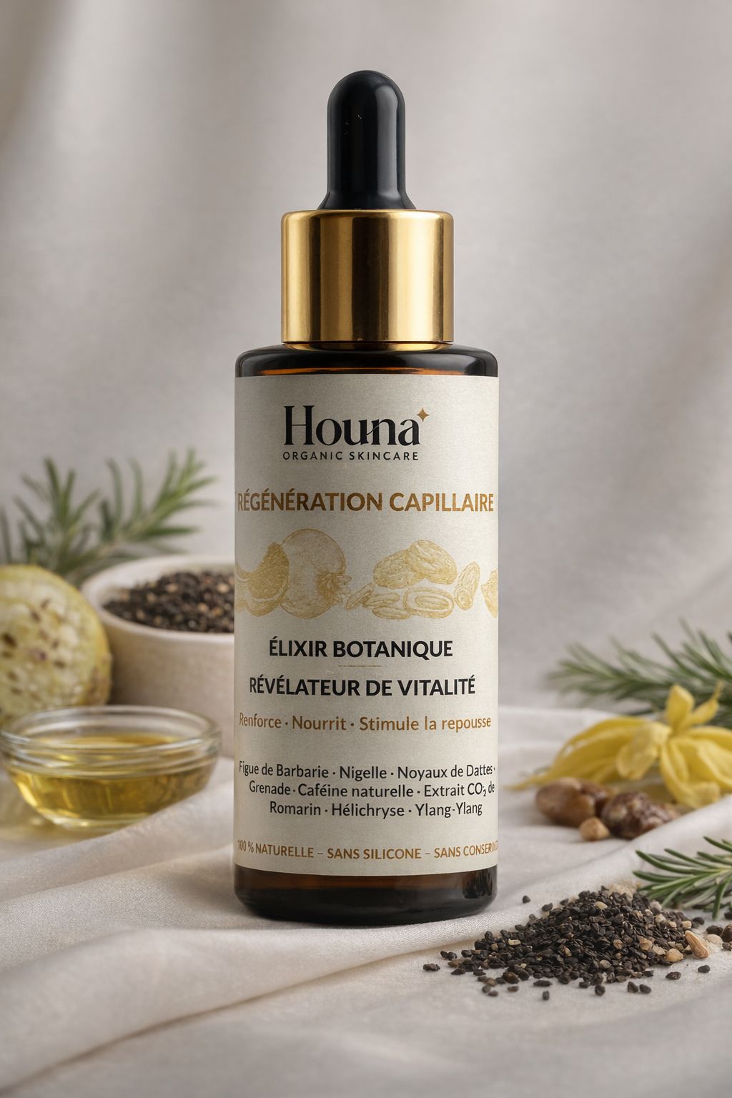 Régénération Capillaire — Sérum Anti-Chute & Densité