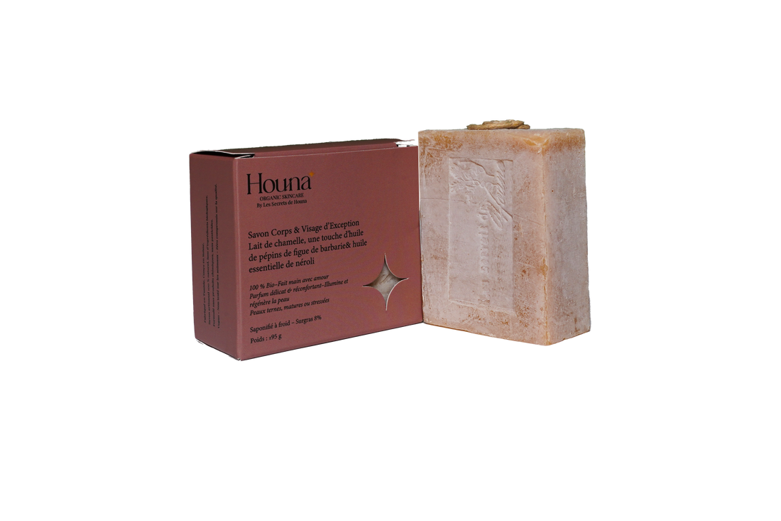 Savon au Lait de Chamelle Parfumé au Néroli